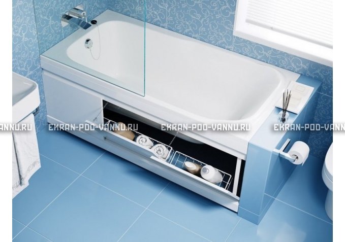 Откидной экран из МДФ Soft Alavann 180 см – купить по цене 11400 руб. в интернет-магазине в городе Ижевск картинка 1
