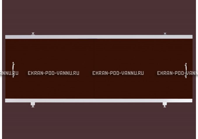 Экран EUROPLEX Универсал шоколад под трубы – купить по цене 6250 руб. в интернет-магазине в городе Ижевск картинка 1