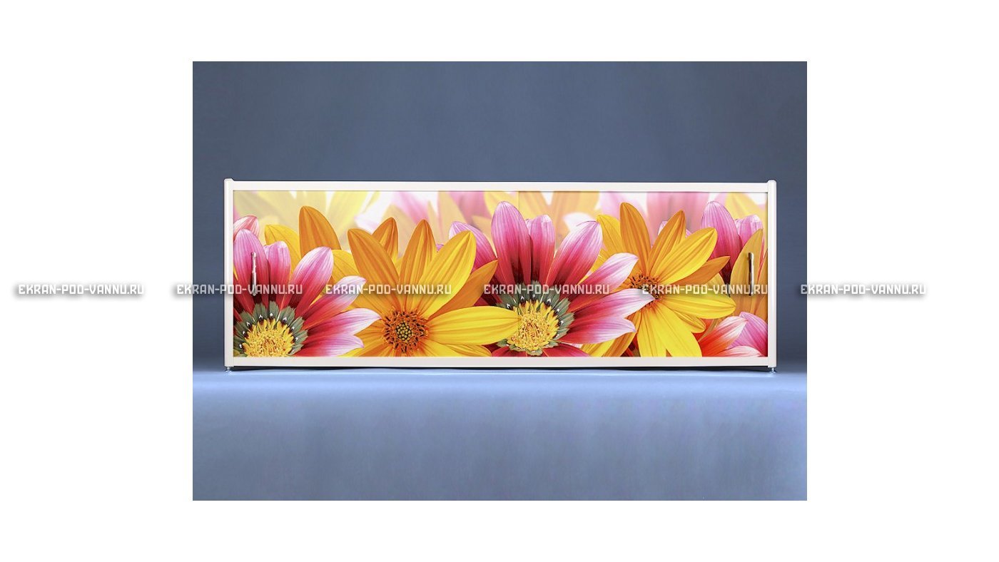 Раздвижной ФОТО экран - Flowers – купить по цене 8500 руб. в интернет-магазине в городе Ижевск картинка 6