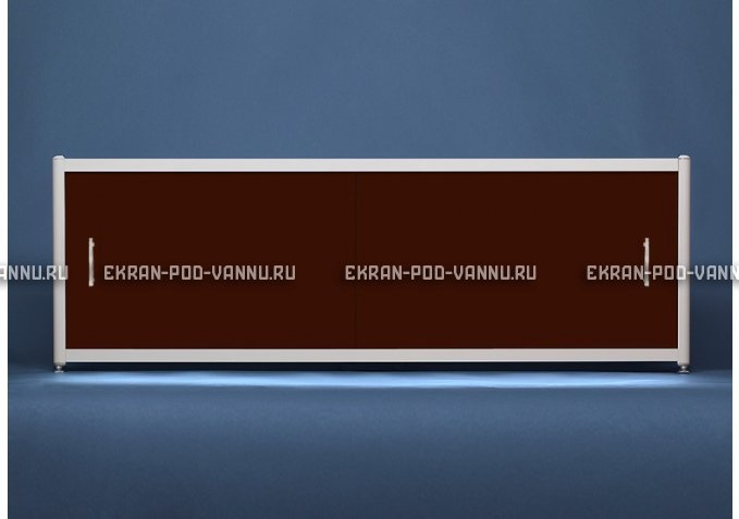 Раздвижной экран EUROPLEX Комфорт шоколад – купить по цене 6750 руб. в интернет-магазине в городе Ижевск картинка 1