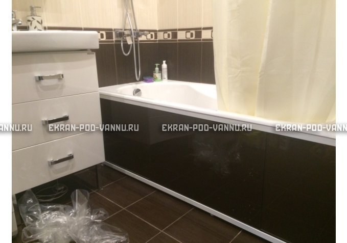 Раздвижной экран EUROPLEX Комфорт шоколад – купить по цене 6750 руб. в интернет-магазине в городе Ижевск картинка 3