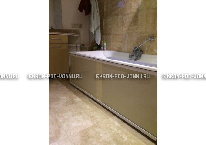 Экран раздвижной EUROPLEX Комфорт слоновая кость – купить по цене 6250 руб. в интернет-магазине в городе Ижевск картинка 3