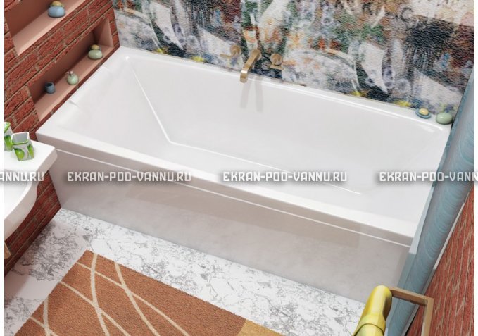 Акриловая ванна Relisan Kristina 170x75 – купить по цене 16160 руб. в интернет-магазине в городе Ижевск картинка 4