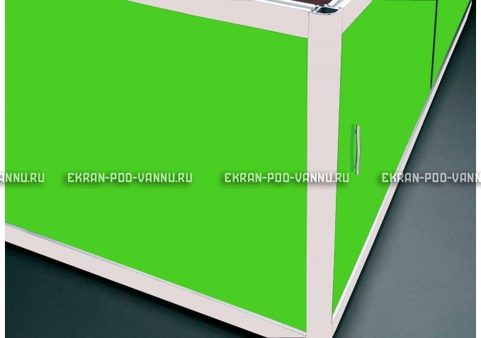 Торцевой экран EUROPLEX Комфорт салатовый – купить по цене 8760 руб. в интернет-магазине в городе Ижевск картинка 1