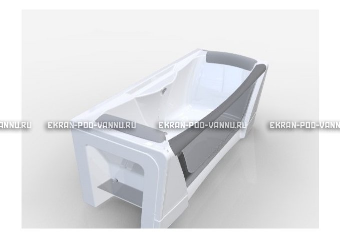 Прозрачная ванна 1MarKa Dolce Vita 180x80 – купить по цене 43200 руб. в интернет-магазине в городе Ижевск картинка 3