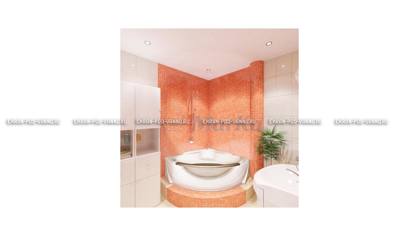 Акриловая ванна 1MarKa Grand Luxe 155х155 – купить по цене 39827 руб. в интернет-магазине в городе Ижевск картинка 15