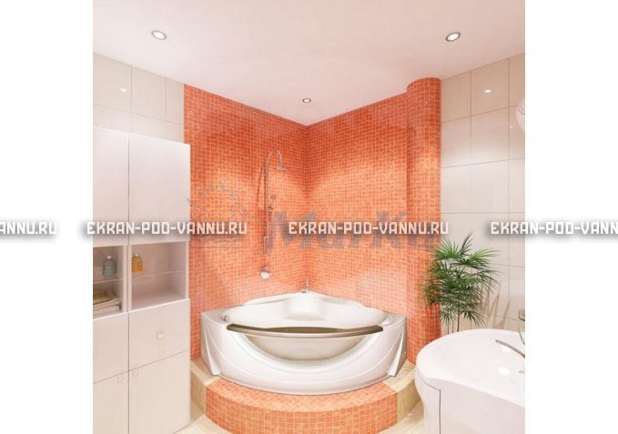Акриловая ванна 1MarKa Grand Luxe 155х155 – купить по цене 39827 руб. в интернет-магазине в городе Ижевск картинка 4