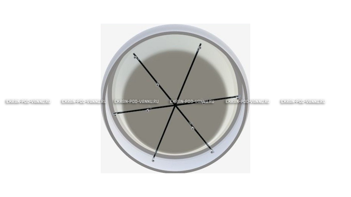 Акриловая ванна 1MarKa Omega 180x180  – купить по цене 42450 руб. в интернет-магазине в городе Ижевск картинка 12