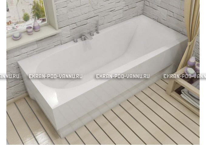 Акриловая ванна Vayer Boomerang 1800x800 – купить по цене 45420 руб. в интернет-магазине в городе Ижевск картинка 1