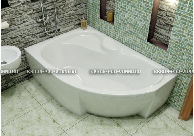 Акриловая ванна Vayer Azalia 160x105 – купить по цене 28220 руб. в интернет-магазине в городе Ижевск картинка 1