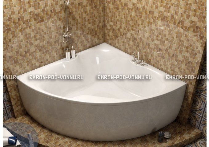 Акриловая ванна Vayer Iryda 150x150 – купить по цене 39550 руб. в интернет-магазине в городе Ижевск картинка 1