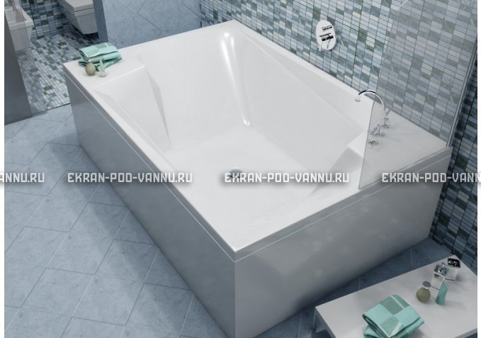 Акриловая ванна Vayer Ontario 190x125 – купить по цене 35050 руб. в интернет-магазине в городе Ижевск картинка 1