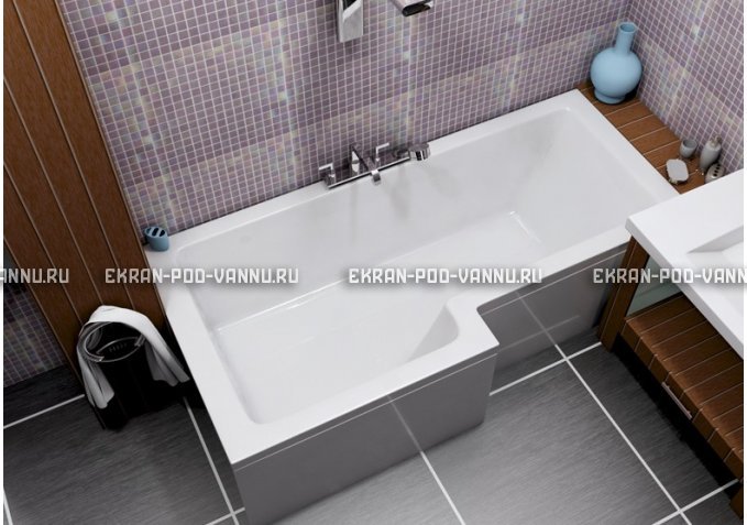 Акриловая ванна Vayer Options 170х70/85 – купить по цене 24110 руб. в интернет-магазине в городе Ижевск картинка 1