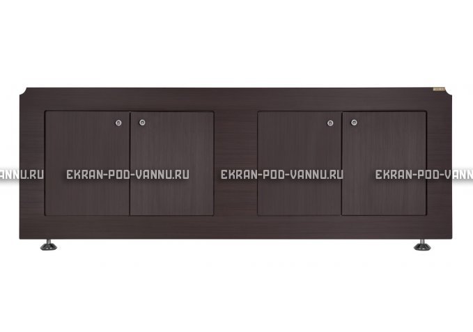 Экран VOD-OK Олимп 180 распашной - Венге – купить по цене 6160 руб. в интернет-магазине в городе Ижевск картинка 1