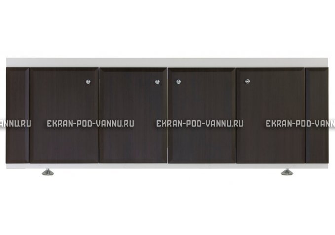 Экран распашной МДФ 150 - Венге – купить по цене 3170 руб. в интернет-магазине в городе Ижевск картинка 2