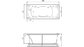 Акриловая ванна Relisan Loara 180x80 – купить по цене 23580 руб. в интернет-магазине в городе Ижевск картинка 8