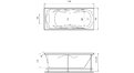 Акриловая ванна Relisan Marina 170x75 – купить по цене 15725 руб. в интернет-магазине в городе Ижевск картинка 17