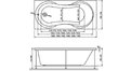 Акриловая ванна Relisan Lada 130x70 – купить по цене 11030 руб. в интернет-магазине в городе Ижевск картинка 13