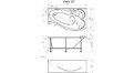 Акриловая ванна 1MarKa Gracia 160x95 – купить по цене 20300 руб. в интернет-магазине в городе Ижевск картинка 17