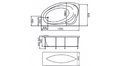 Акриловая ванна 1MarKa Julianna 170x100 – купить по цене 21320 руб. в интернет-магазине в городе Ижевск картинка 13