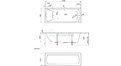 Акриловая ванна 1MarKa Modern 120x70 – купить по цене 7600 руб. в интернет-магазине в городе Ижевск картинка 17