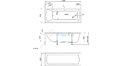Акриловая ванна 1MarKa Modern 150x70 – купить по цене 9210 руб. в интернет-магазине в городе Ижевск картинка 17