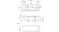 Акриловая ванна 1MarKa Modern 160x70 – купить по цене 9410 руб. в интернет-магазине в городе Ижевск картинка 21