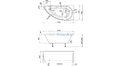 Акриловая ванна 1MarKa Piccolo 150х75 – купить по цене 11310 руб. в интернет-магазине в городе Ижевск картинка 25