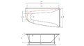 Акриловая ванна Vayer Boomerang 180x100 – купить по цене 53030 руб. в интернет-магазине в городе Ижевск картинка 18