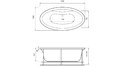 Акриловая ванна Vayer Beta 194x100 – купить по цене 56340 руб. в интернет-магазине в городе Ижевск картинка 17